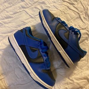 Little Boys Nike Dunk Lows Size 1Y